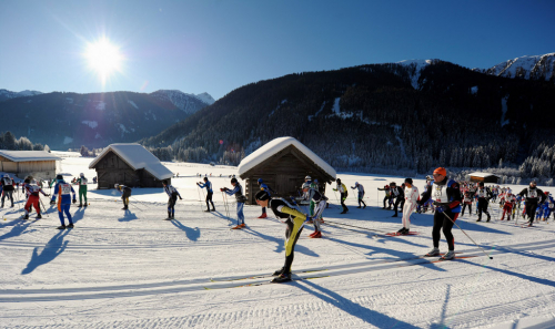 Cross country skiing Tirol / běžky Tyrolsko.