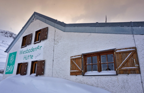 Wiesbadener Hütte, Silvretta.