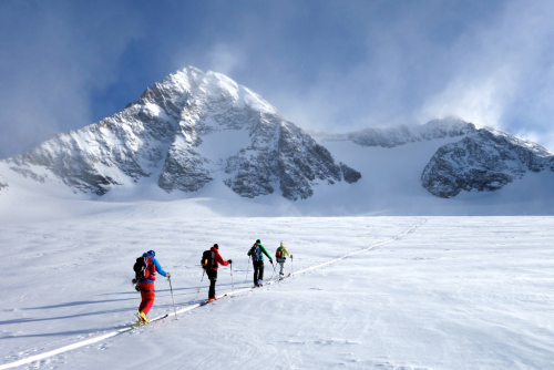 Grossglockner skitour. 