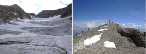 Marmolada 3344 m.