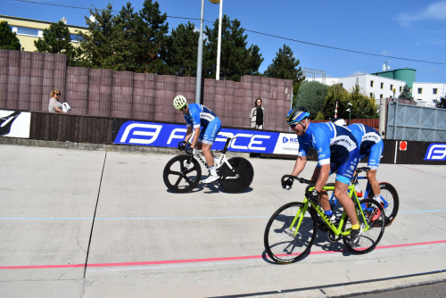 Velodrom Třebešín Praha.