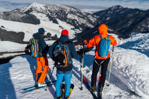 Nízke Tatry v zime.