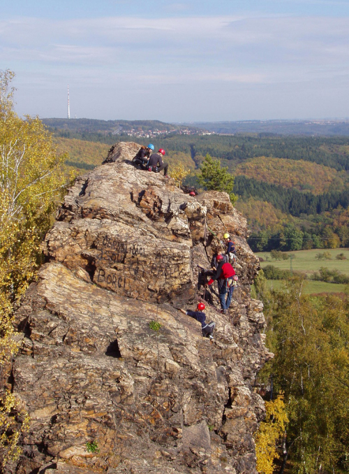 Čertovy skály Černolice.