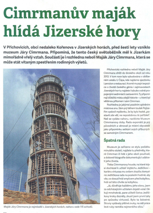 Novinářská soutěž 2019 Czech Travel Press.