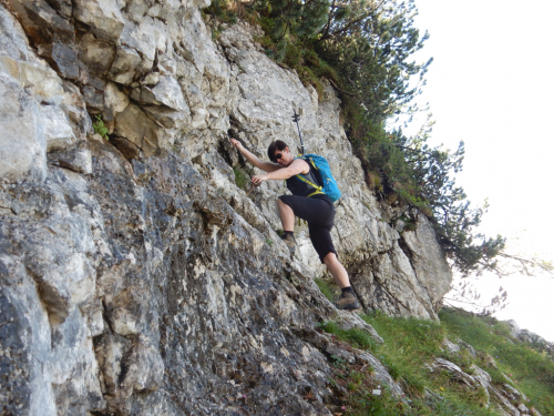 Bergführersteig, Gesäuse.