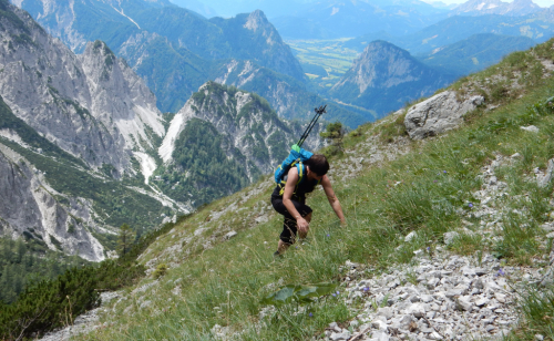 Bergführersteig, Gesäuse.