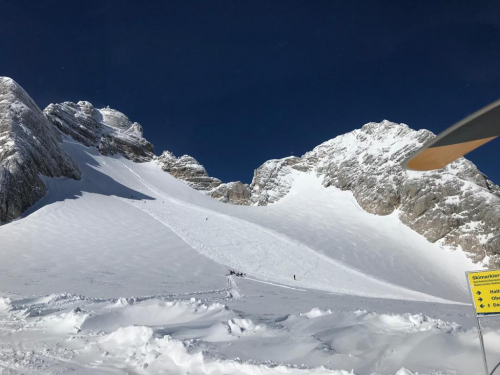 Dachstein, lavina usmrtila 5 českých turistů.