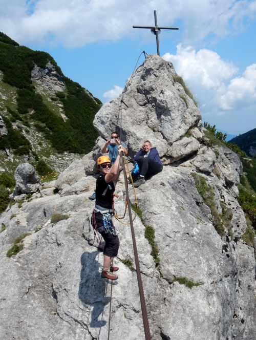 Feráta u Stripsenjoch, Wilder Kaiser.