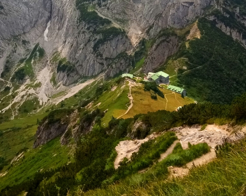 Stripsenjochhaus, Wilder Kaiser.