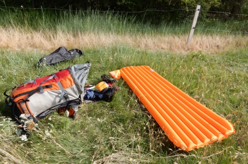 Outdoorová nafukovací matrace Crivit.