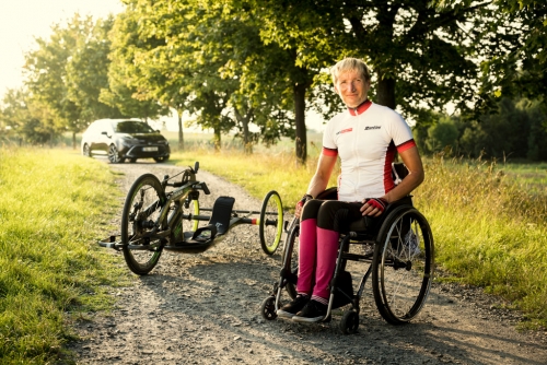 Kateřina Antošová handbike.