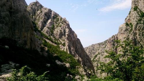 Paklenica, Chorvatsko.