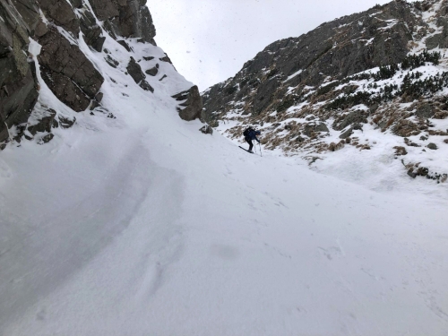 Baranie sedlo v zimě, Vysoké Tatry.