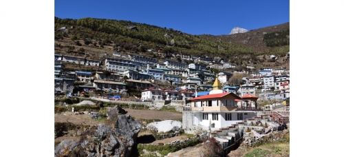 Namche Bazar.