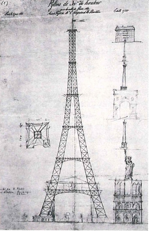 Tour Eiffel / Eiffelova věž.