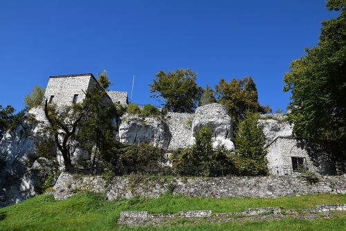 Morsko, hrad Bakowiec.