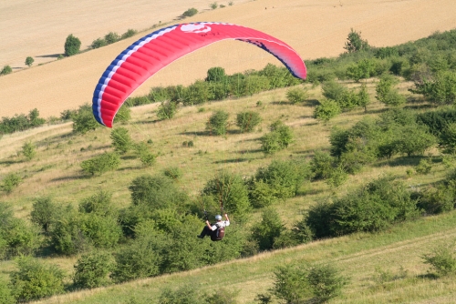 Paragliding Raná.