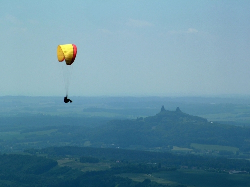 Paragliding Kozákov.