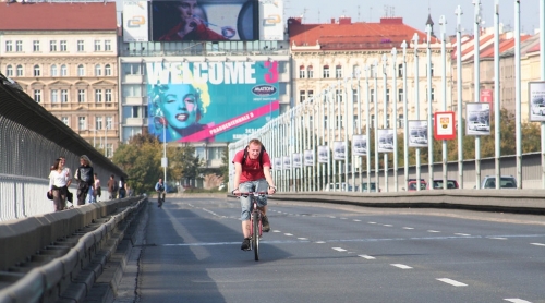 Praha, cyklojízda 2007 září.