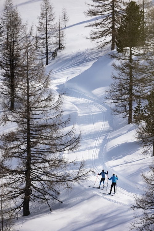 Běžky v Obertauern.