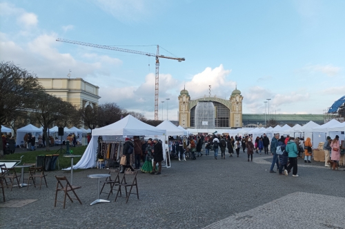 Vánoční trhy na Výstavišti Holešovice, Praha 2022.