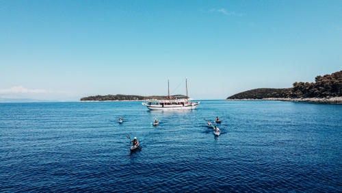 Seakayaking Chorvatsko.