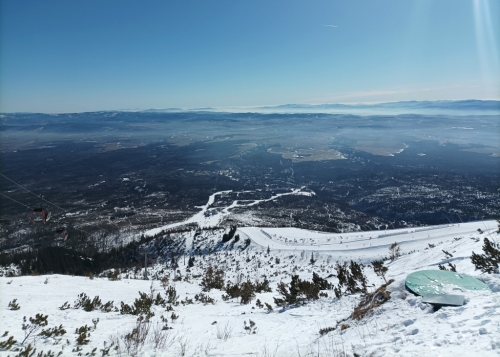 Lomnický štít, freeride a skialpinismus.