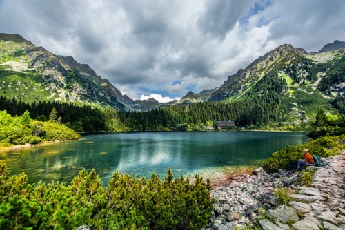 Popradské pleso, Vysoké Tatry.