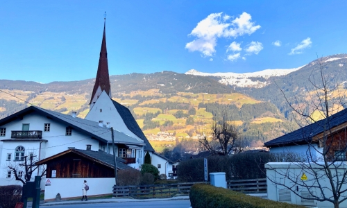 Zillertal winter.