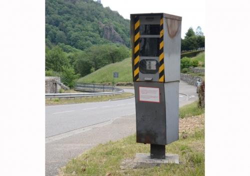 Policejní radar.