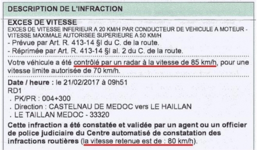 Policejní radar.