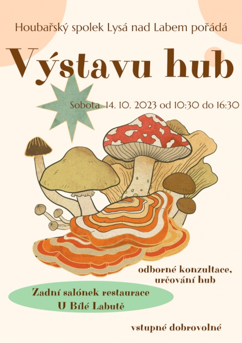 Výstava hub 2023.