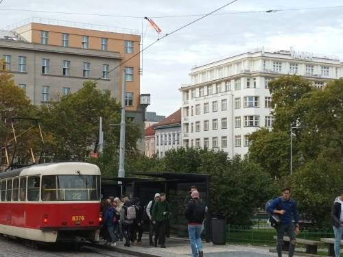 Palác Valdek na Náměstí Míru, Praha.