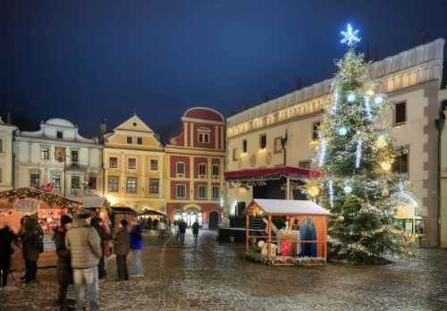 Vánoce Český Krumlov.