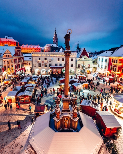 Vánoce Český Krumlov.