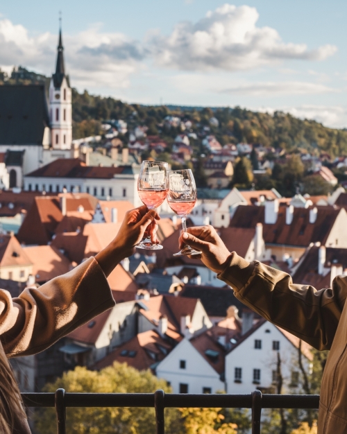 Český Krumlov.