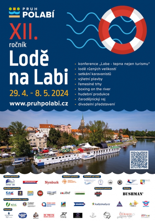 Lodě na Labi 2024.