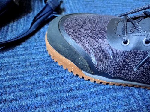 Xero Ridgeway Mesh Low barefoot.