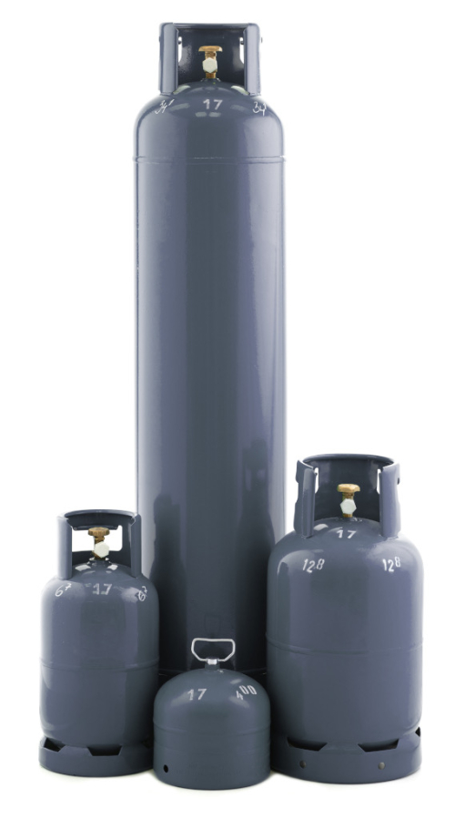 LPG plynové bomby.