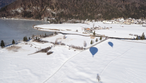 Kaiserwinkl, běžky crosscountry skiing.