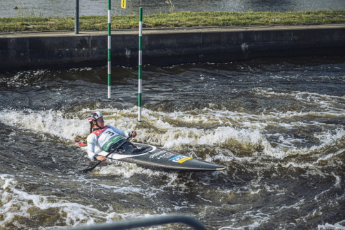 Vodní slalom, Trojský kanál, Praha.