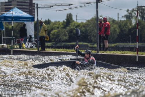 Vodní slalom, Trojský kanál, Praha.