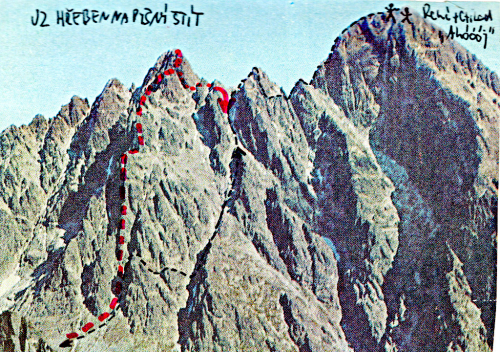 Pyšný štít, Vysoké Tatry.