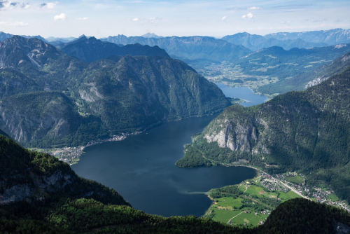 Salzkammergut / Solná komora, Rakousko.