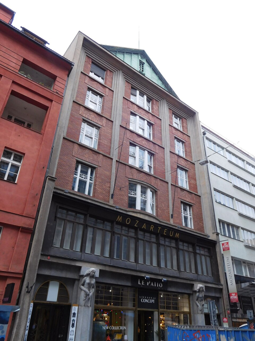 Mozarteum, Praha, Jungmannova 30.