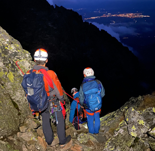 Vysoké Tatry, Bachledova štrbina.