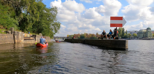 Přes 3 jezy napříč Prahou 2025.