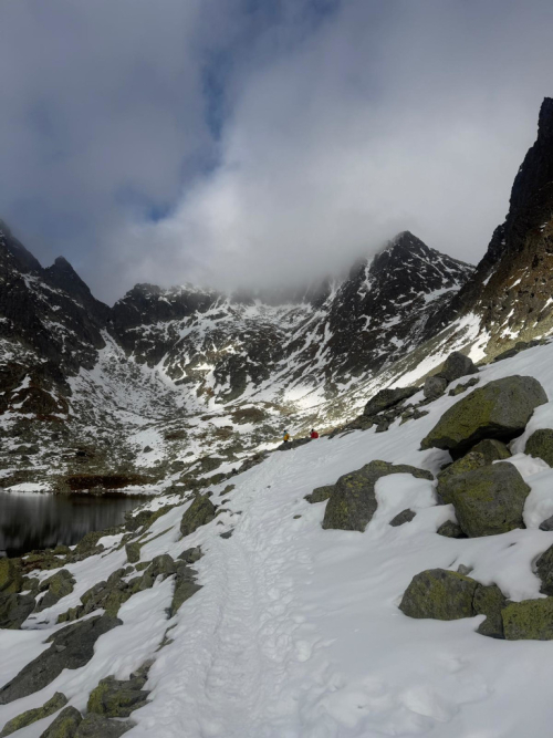Vysoké Tatry, zima.