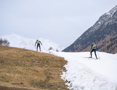 Livigno cross country skiing.