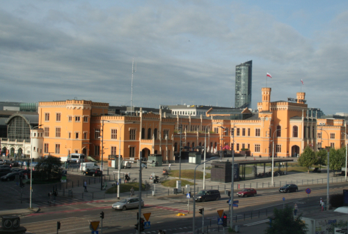 Wroclaw Glowny, hlavní nádraží.